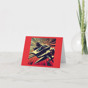 SF - Anime Starfighter Woodcut 1 Kort