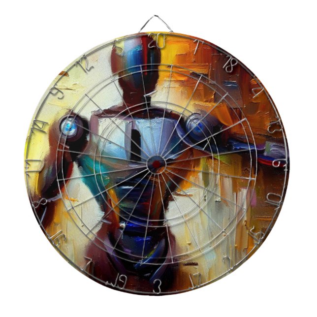 SF - artificiell intelligens (1) Darttavla (Framsidan)