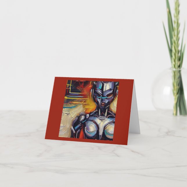 SF - artificiell intelligens Hero 2 Kort (Framsida)