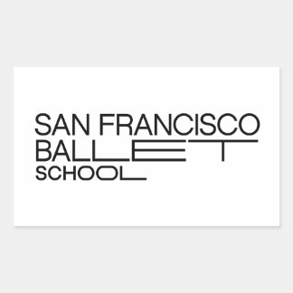 SF Ballet School Klistermärke