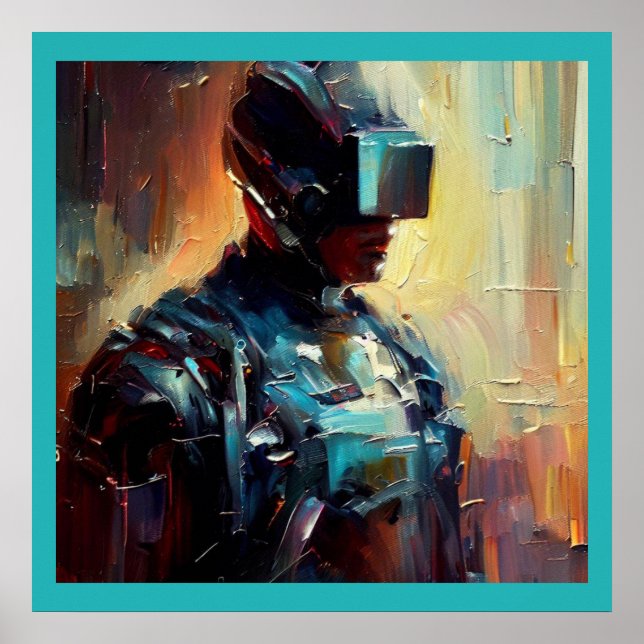 SF - Cyberpunk Hero 3 Poster (Framsidan)
