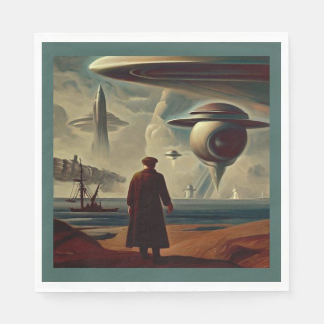 SF Danska mästare 1 Pappersservett (Framsidan)