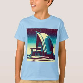 SF Futuristiska Church 1 T Shirt