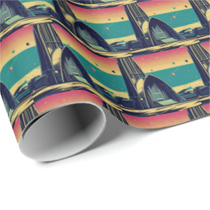 SF Futuristiska Church 3 Presentpapper