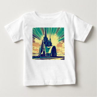 SF Futuristiska Church 3 T Shirt