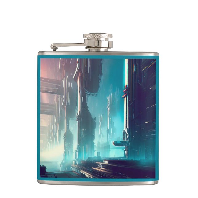 SF Futuristiska City 1 Fickplunta (Framsidan)