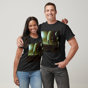 SF Grått Utomjordingar 1 T Shirt
