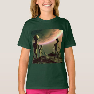 SF Grått Utomjordingar 2 T Shirt