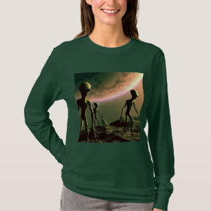 SF Grått Utomjordingar 2 T Shirt