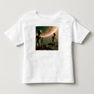 SF Grått Utomjordingar 2 T Shirt