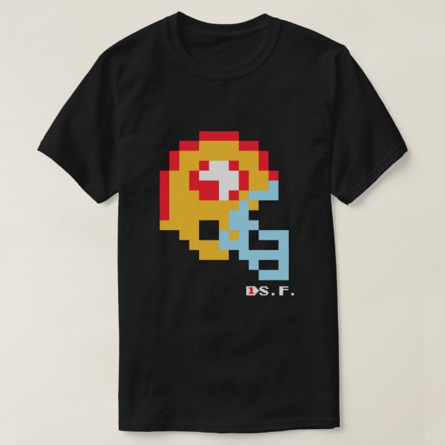 SF Helmet - Tecmo Bowl Essential T Shirt (Design framsida)