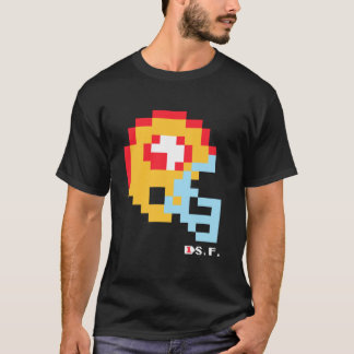 SF Helmet - Tecmo Bowl T Shirt