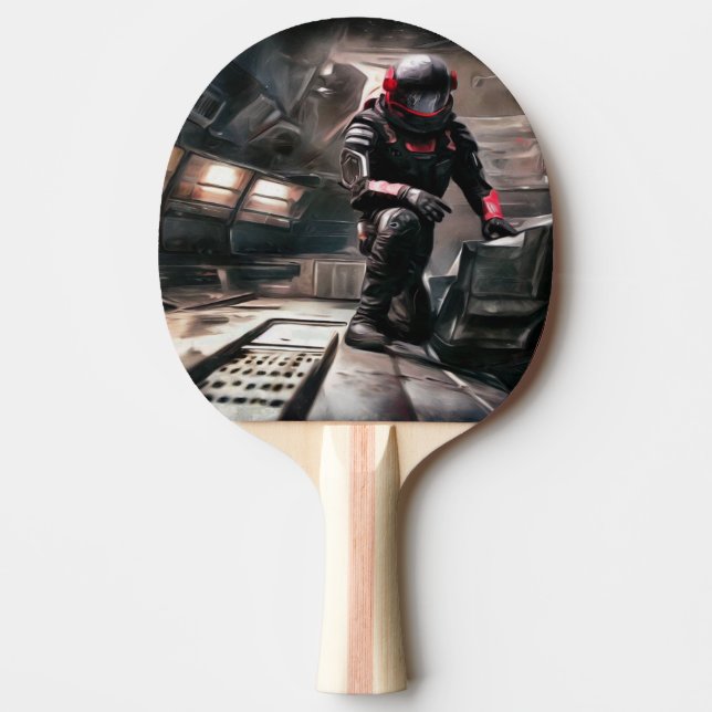 SF Hero in Spaceship (3) Pingisracket (Framsidan)