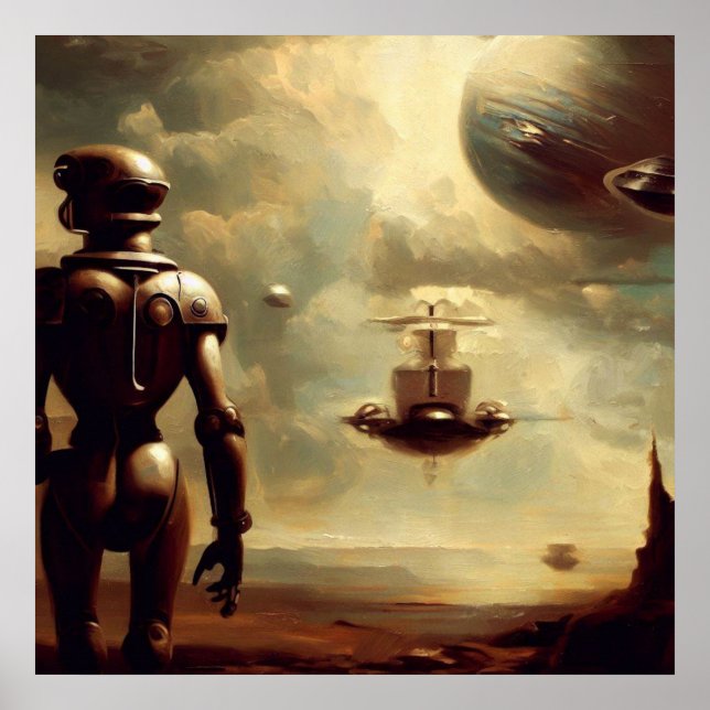 SF Italienska Mastermästare Stil 2 Poster (Framsidan)