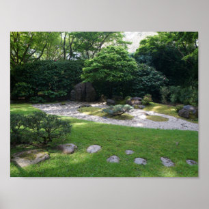 SF Japanska Tea Garden Zen Garden #2 Poster