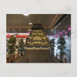 SF Japantown Osaka Castle Replica #2-vykort Vykort