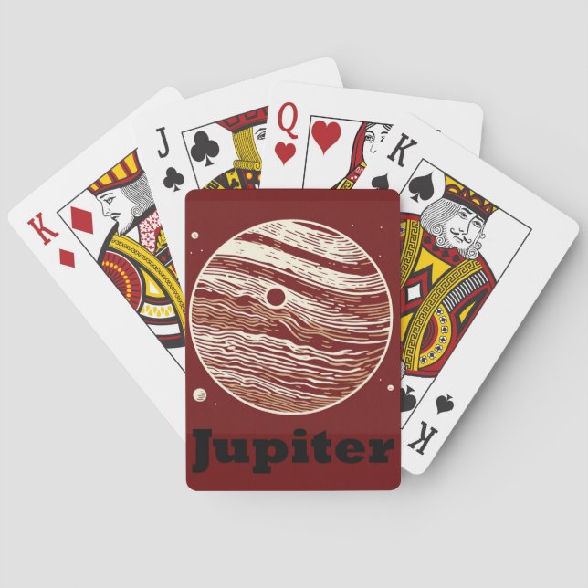 SF Jupiter Woodcut 1 Casinokort (Baksidan)