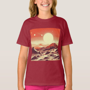 SF Mars Ligcape Woodcut 2 T Shirt
