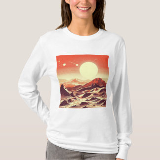 SF Mars Ligcape Woodcut 2 T Shirt