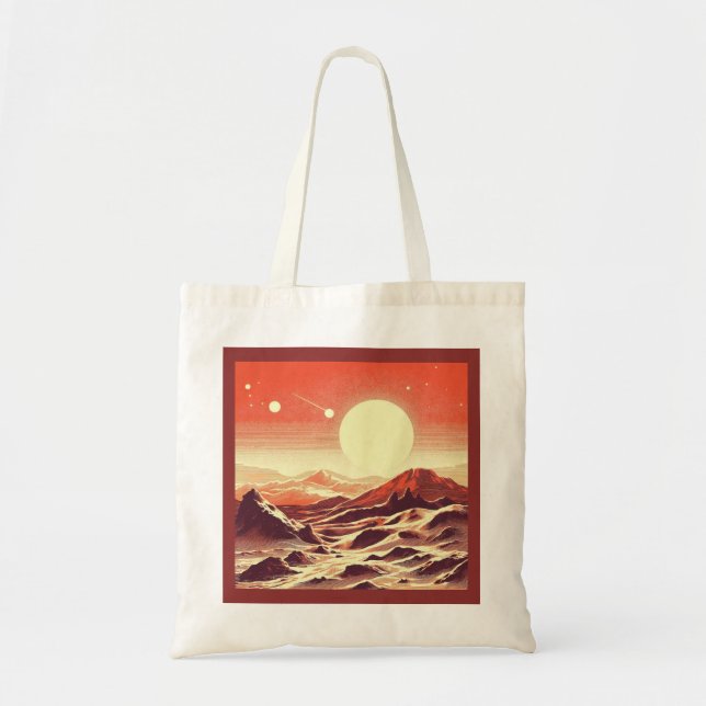 SF Mars Ligcape Woodcut 2 Tygkasse (Framsidan)