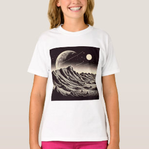 SF Mars Ligcape Woodcut 3 T Shirt