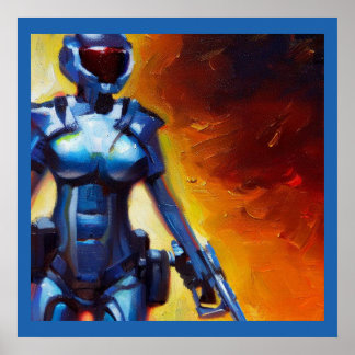 SF - Militär Hero 1 Poster