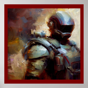SF - Militär Hero 3 Poster