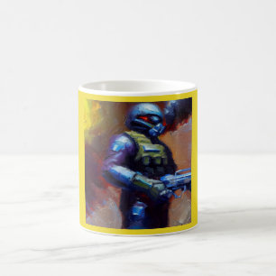 SF - Militär Hero 4 Kaffemugg