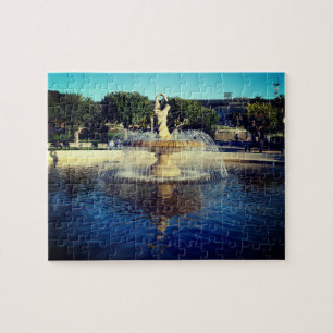 SF Rideout Memorial Fontän Jigszle Puzzle Pussel