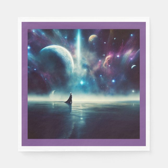 SF - Rymdopera 1 Pappersservett (Framsidan)