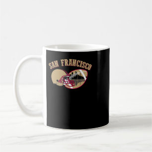 SF San Francisco Football Kaffemugg