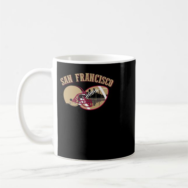 SF San Francisco Football Kaffemugg (Vänster)