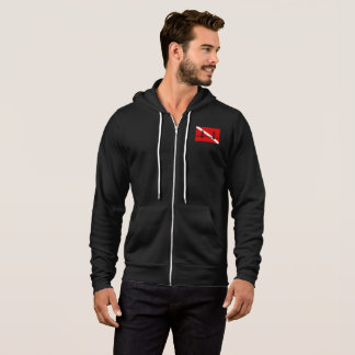 SF-Scubamanar Zippered Hoodie T-shirt