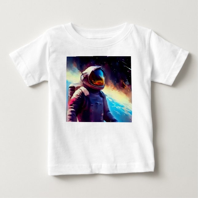 SF Space Hero 1 T Shirt (Framsida)