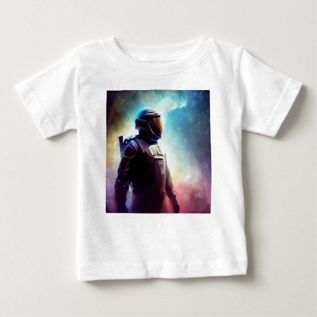 SF Space Hero 3 T Shirt (Framsida)