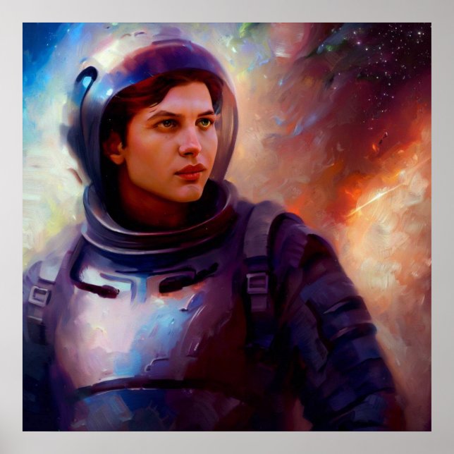 SF Space Hero 4 Poster (Framsidan)