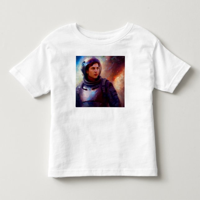 SF Space Hero 4 T Shirt (Framsida)
