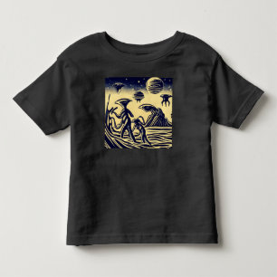 SF - Utomjordingar på ett märkligt planetspålägg 1 T Shirt