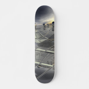 Sfärer och Spegel Mini Skateboard Bräda 18,5 Cm