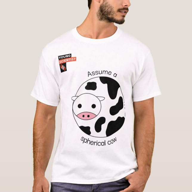 Sfärisk kummel - Young Scientist T Shirt (Framsida)