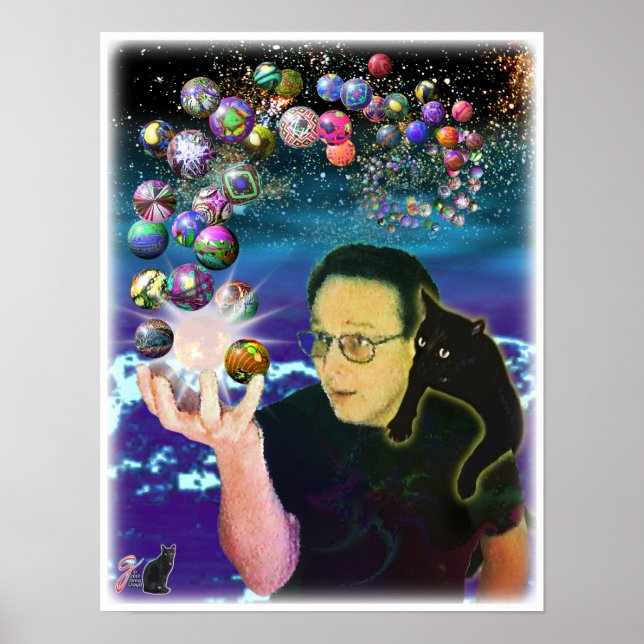 Sfärisk Poster (Framsidan)