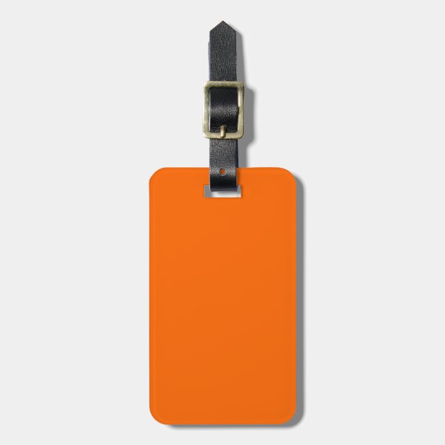 Sfast orange bagagebricka (Vertikal Framsida)