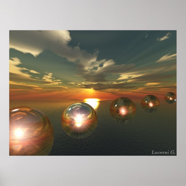 sfere luce poster (Framsidan)