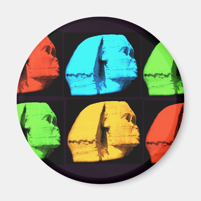 Sfinge Collage Magnet (Framsidan)