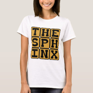 Sfingen, mytisk figur från Giza T Shirt
