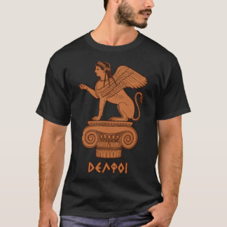 Sfingen vid Delfi - Antik grekisk rödfigurig stil T Shirt