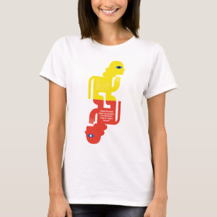 Sfinks Gåta Latin Figur Konst T Shirt