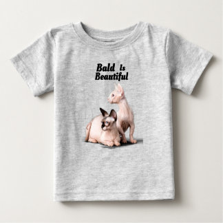 Sfinx Cat-Bald är vacker - Baby Tshirt T Shirt
