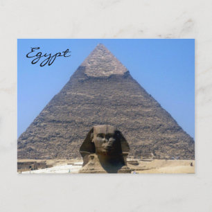 sfinx khafre vykort