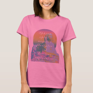 Sfinx Latin Citat Gradient Konst T Shirt